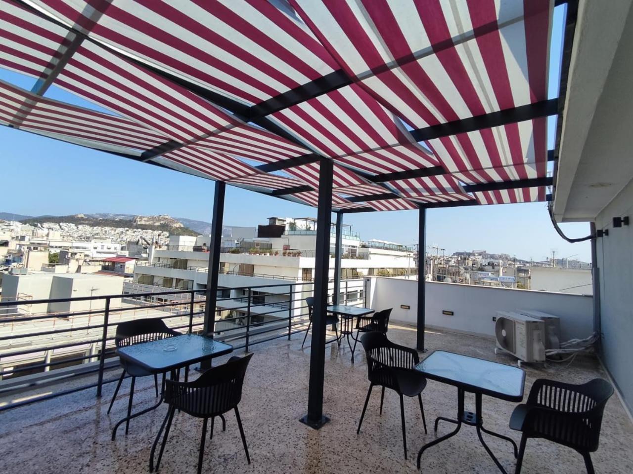 Voda Luxury Residence #102 - Acropolis View Rooftop Athen Exterior foto