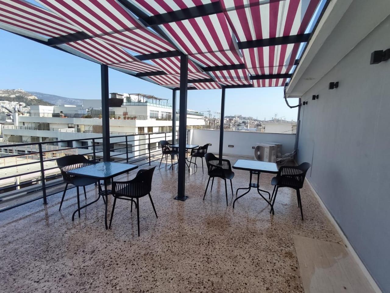 Voda Luxury Residence #102 - Acropolis View Rooftop Athen Exterior foto